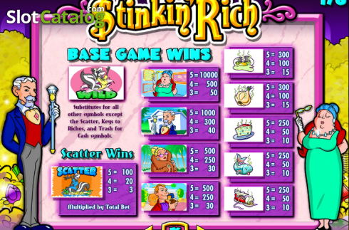 Скрин3. Stinkin Rich (IGT) слот