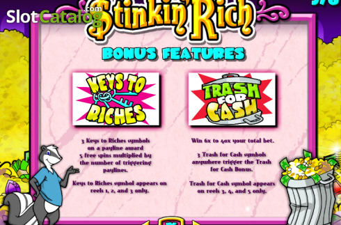 Скрин4. Stinkin Rich (IGT) слот