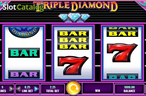 Скрин2. Triple Diamond слот
