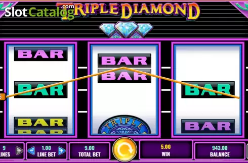 Скрин5. Triple Diamond слот