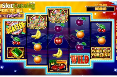 Скрин2. Wheel of Fortune Triple Extreme Spin слот