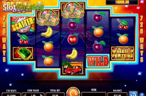 Скрин7. Wheel of Fortune Triple Extreme Spin слот