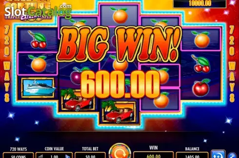 Скрин8. Wheel of Fortune Triple Extreme Spin слот