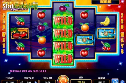 Скрин9. Wheel of Fortune Triple Extreme Spin слот