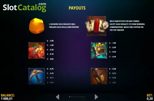 Скрин5. Gus's Gold Megaways слот