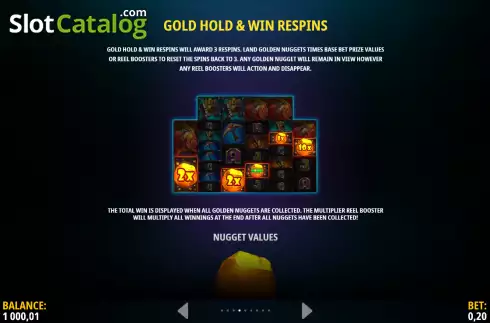 Скрин9. Gus's Gold Megaways слот