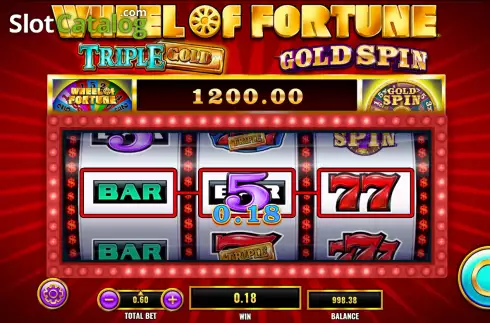 Скрин3. Wheel of Fortune Triple Gold Gold Spin слот