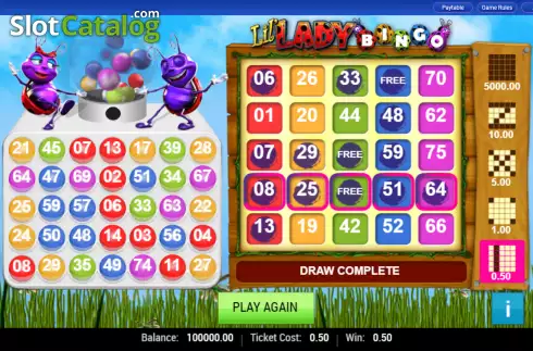 Скрин4. Lil Lady Bingo слот