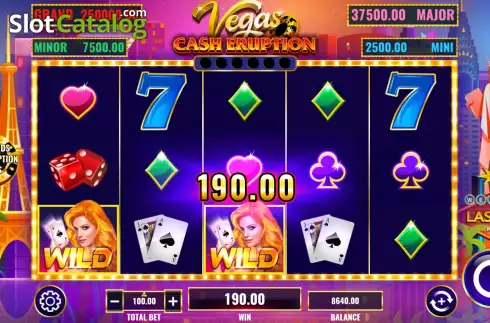 Скрин5. Cash Eruption Vegas слот