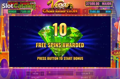 Скрин7. Cash Eruption Vegas слот