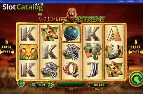 Скрин2. The Wild Life Extreme слот