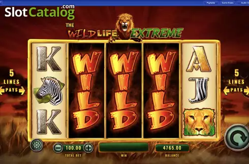 Скрин8. The Wild Life Extreme слот