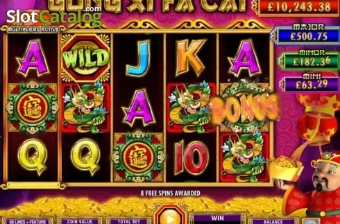 Скрин3. Gong Xi Fa Cai (IGT) слот