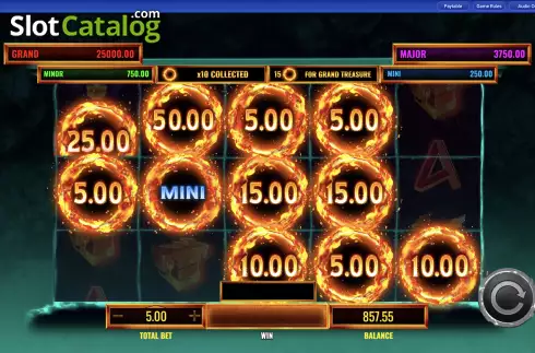 Скрин9. Cash Eruption Hephaestus слот