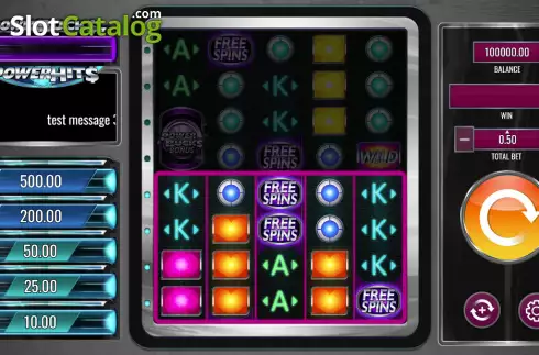 Скрин3. PowerBucks PowerHits слот