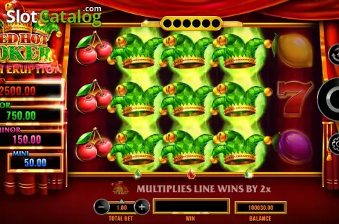 Скрин5. Cash Eruption Red Hot Joker слот