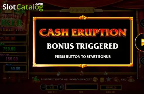 Скрин8. Cash Eruption Red Hot Joker слот