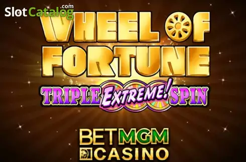 Wheel of Fortune Triple Extreme Spin BetMGM логотип