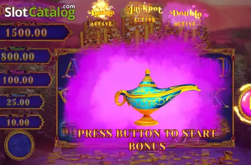 Скрин7. Mystery of the Lamp Treasure Oasis слот
