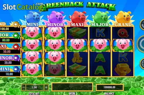 Скрин5. Greenback Attack слот