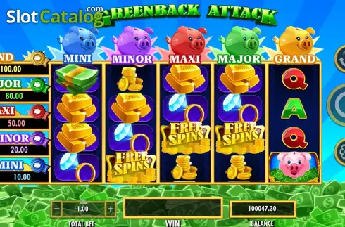 Скрин7. Greenback Attack слот