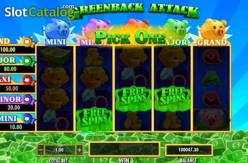 Скрин8. Greenback Attack слот