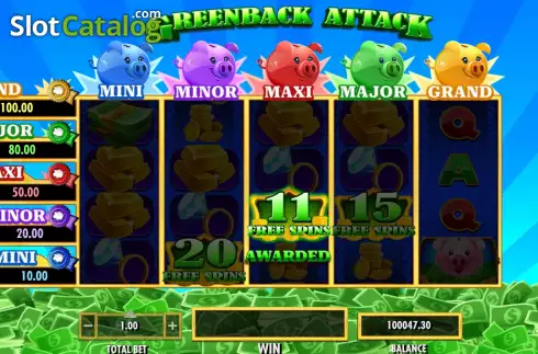 Скрин9. Greenback Attack слот