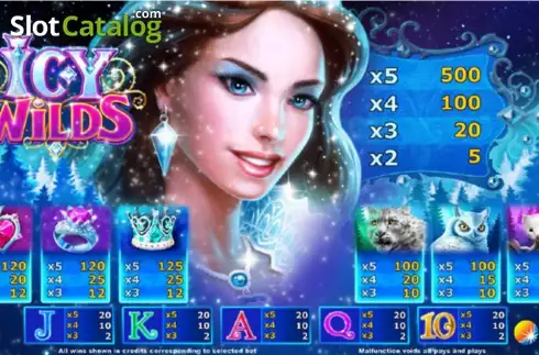 Скрин4. Icy Wilds слот