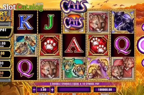 Скрин2. Fort Knox Cats слот