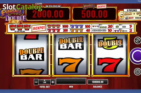 Скрин2. Pinball Double Gold слот