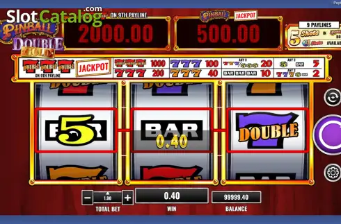 Скрин3. Pinball Double Gold слот