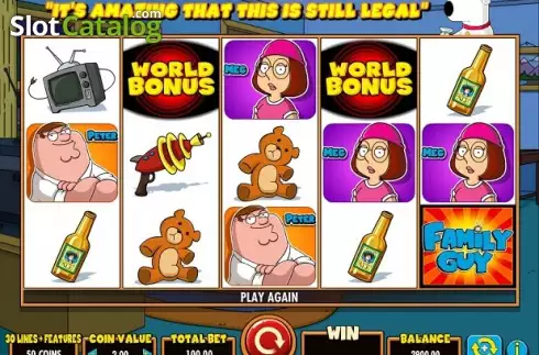 Скрин2. Family Guy слот