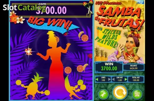 Скрин3. Samba De Frutas слот