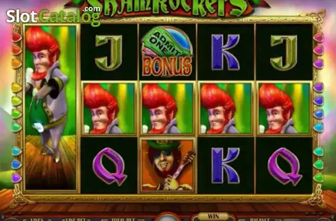 Скрин2. Shamrockers Eire to Rock слот