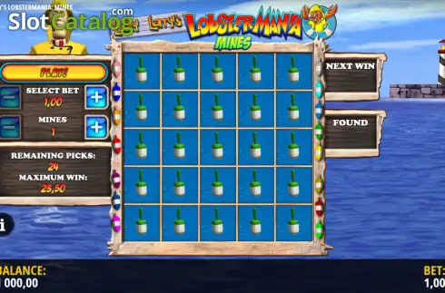 Скрин2. Lucky Larry's Lobstermania Mines слот
