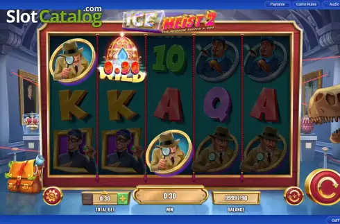 Скрин3. Ice Heist 2: The Museum Snatch-a-Roo слот