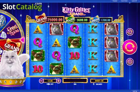 Скрин2. Kitty Glitter Grand слот