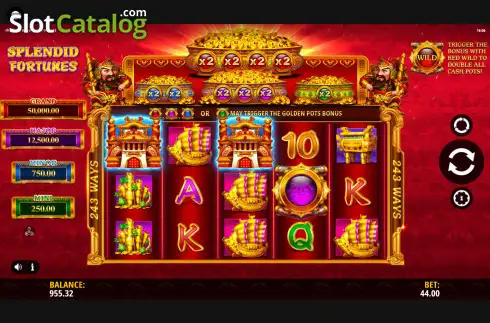 Скрин2. Fu Gui Hao Men Splendid Fortune слот