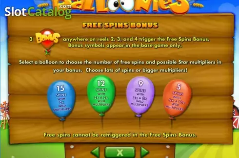 Скрин9. Balloonies Farm слот