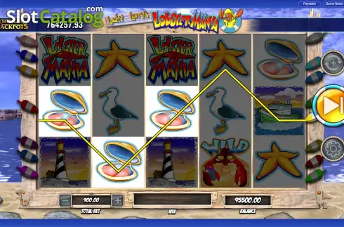 Скрин3. Lucky Larry's Lobstermania MegaJackpots слот