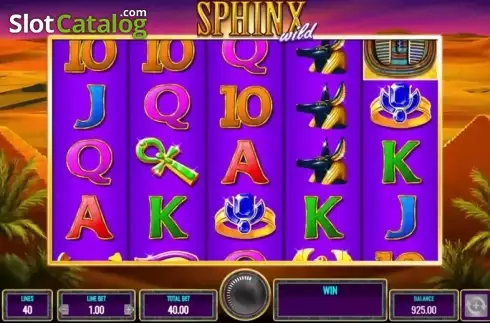 Скрин2. Sphinx Wild слот