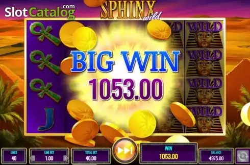 Скрин3. Sphinx Wild слот