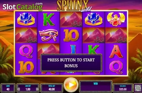 Скрин4. Sphinx Wild слот