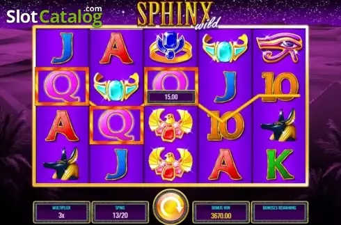 Скрин7. Sphinx Wild слот