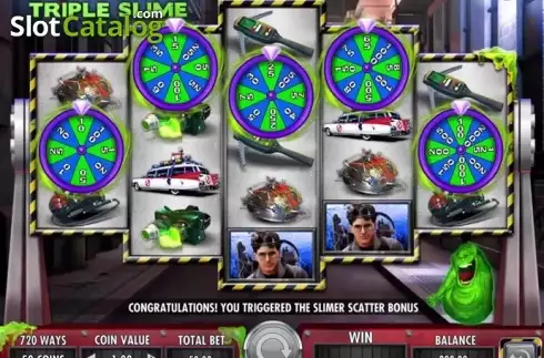 Скрин2. Ghostbusters Triple Slime слот