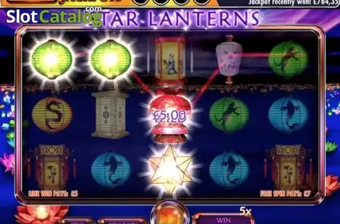 Скрин5. Mega Jackpots Star Lanterns слот