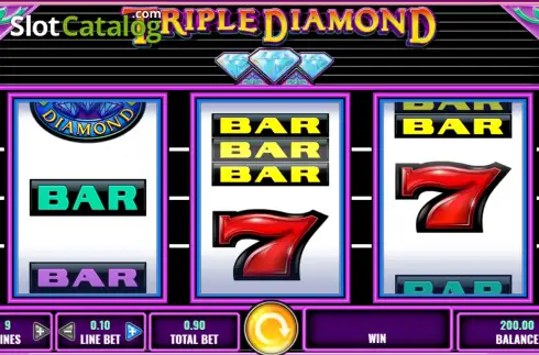 Скрин2. Triple Double Diamond слот
