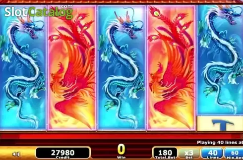 Скрин4. Legends of Fire and Water слот