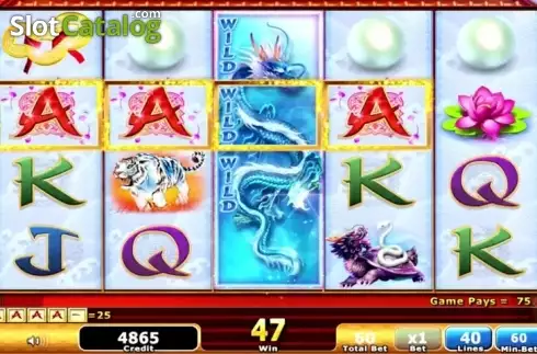 Скрин9. Legends of Fire and Water слот