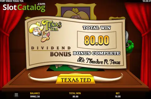 Скрин3. Fort Knox Texas Tea слот
